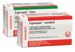 Lignospan Epinephrine 1.7 mL 50/Box